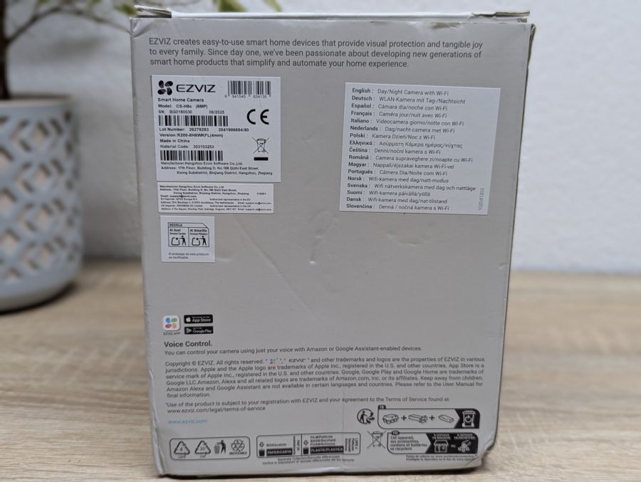 Новий Cмарт-камера EZVIZ H8c Pro 4K