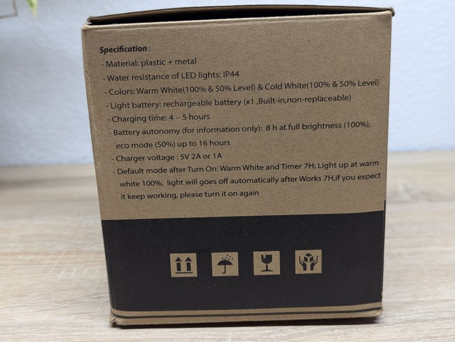 Новий Світлодіодна лампа LED Table Lamp GGNoo PBB 1630
