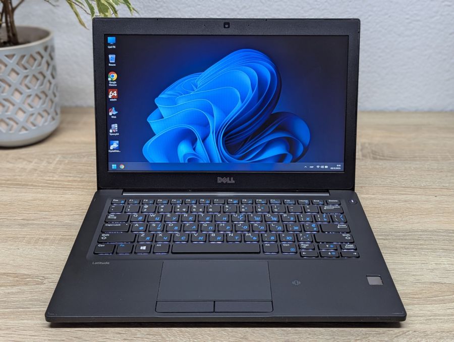 Ноутбук Б/В Dell Latitude 7280, Intel Core i7-6600U, DDR4 8 GB, SSD 128GB, 12" HD