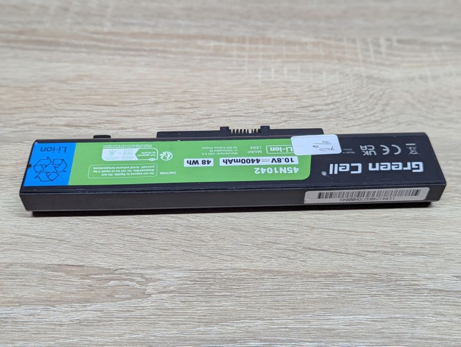 Б/В Акумуляторна батарея Green Cell 45N1042