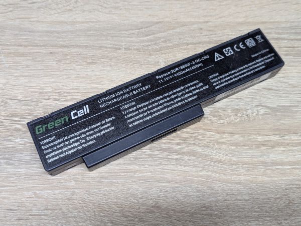 Б/В Акумуляторна батарея Green Cell 3UR18650F-2-QC-CH3