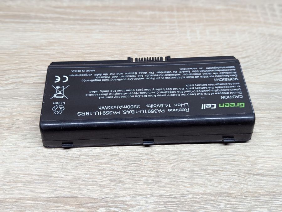 Б/В Акумуляторна батарея Green Cell PA3591U-1BRS [ProductHub SKU PA3591U]