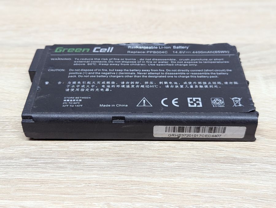 Б/В Акумуляторна батарея Green Cell PPB004C (HP)