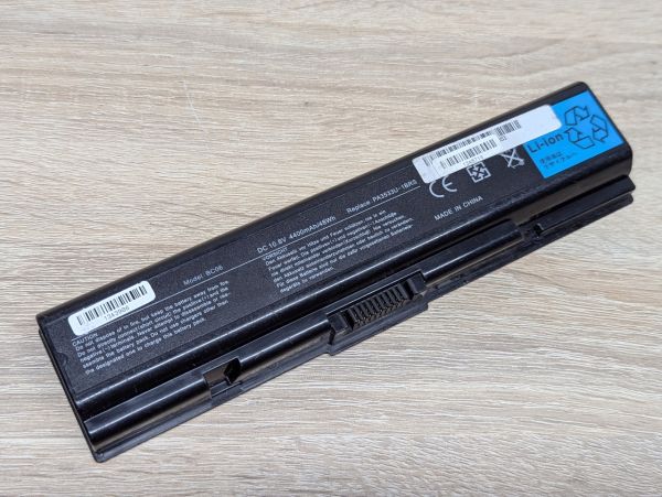 Б/В Аккумуляторна батарея Toshiba PA3533U-1BRS