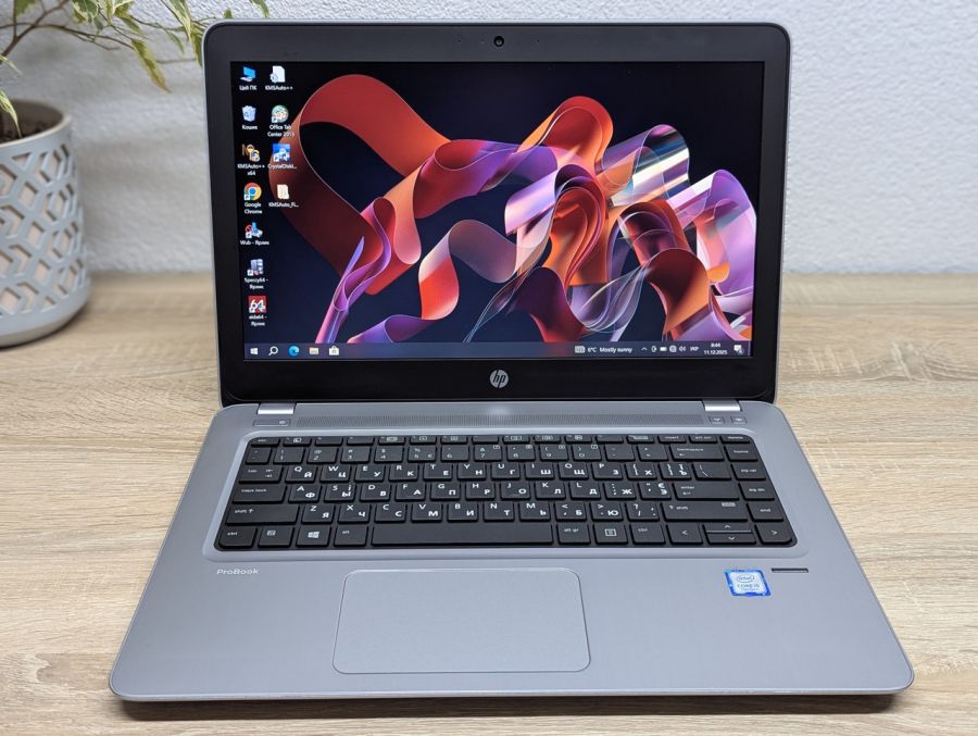 Уцінка! Ноутбук Б/В HP ProBook 440 G4, Intel Core i5-7200U, DDR4 8 GB, SSD 128GB, 14" Full HD