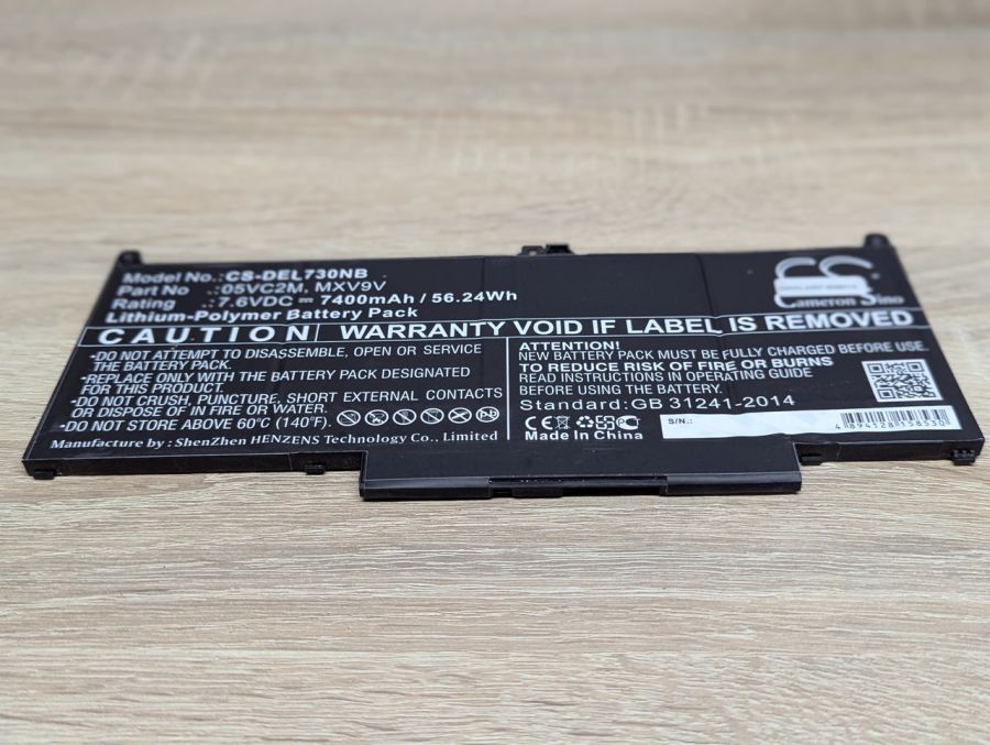 Б/В Акумуляторна батарея Dell CS-Del730NB (05VC2M)