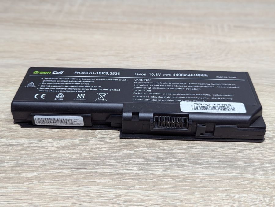 Б/В Акумуляторна батарея Green Cell PA3537U-1BRS [ProductHub SKU PA3537U]