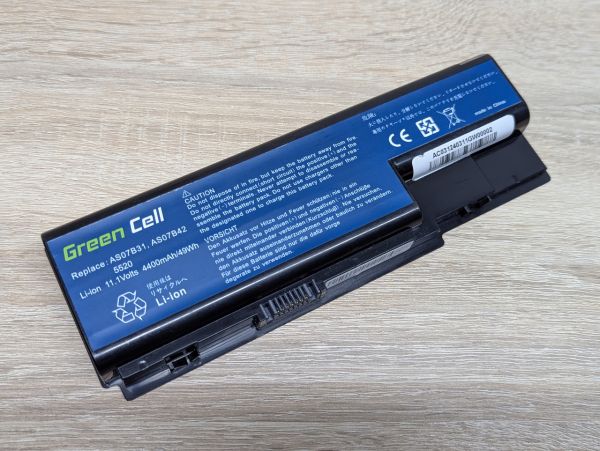 Б/В Акумуляторна батарея Green Cell AS07B31