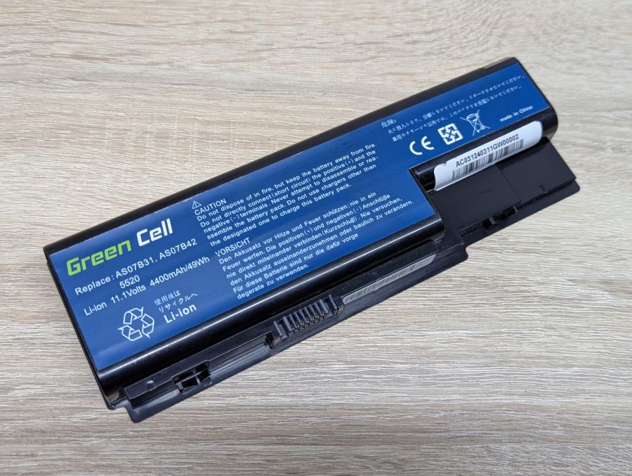 Б/В Акумуляторна батарея Green Cell AS07B31 [ProductHub SKU AS07B31]