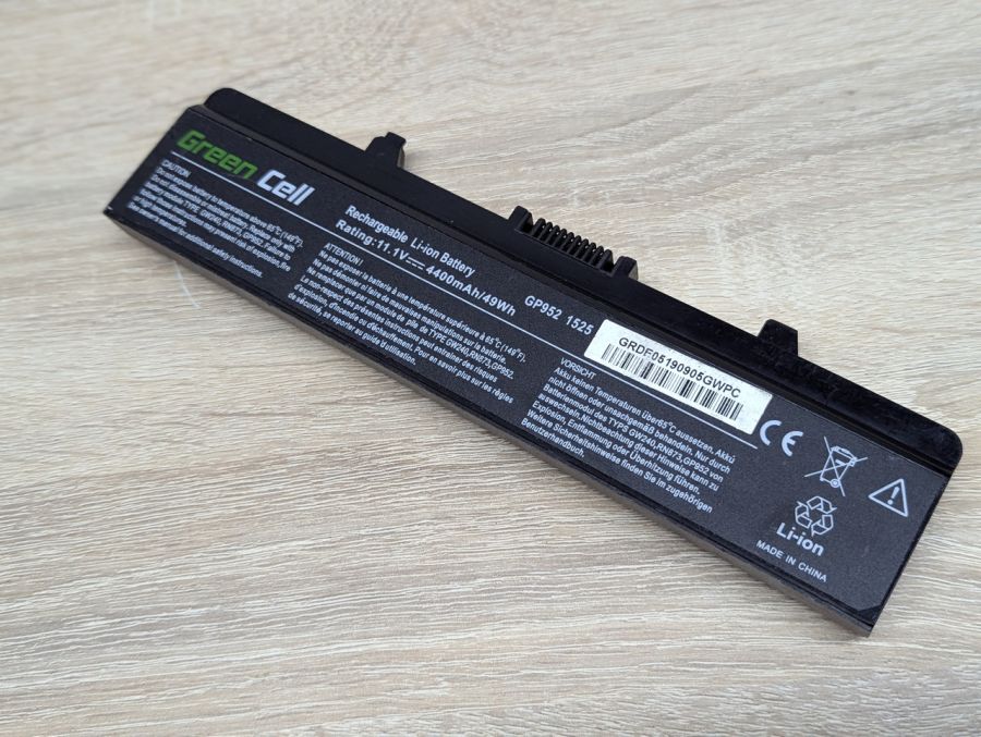 Б/В Акумуляторна батарея Green Cell GP952 1525 (dell)
