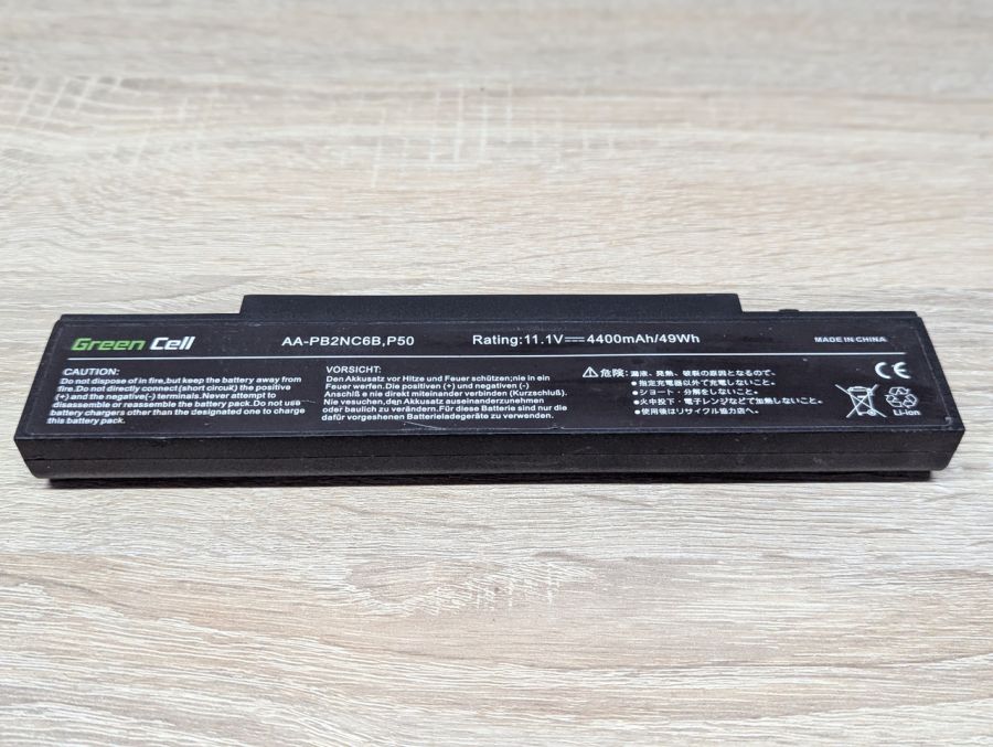 Б/В Акумуляторна батарея Green Cell AA-PB2NC6B