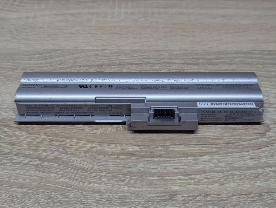 Б/В Оригінальна акумуляторна батарея Sony VGP-BPS12