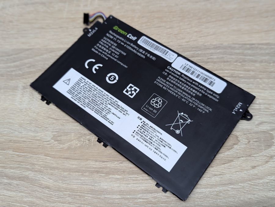 Б/В Акумуляторна батарея Green Cell SB10K97606 (01AV445)