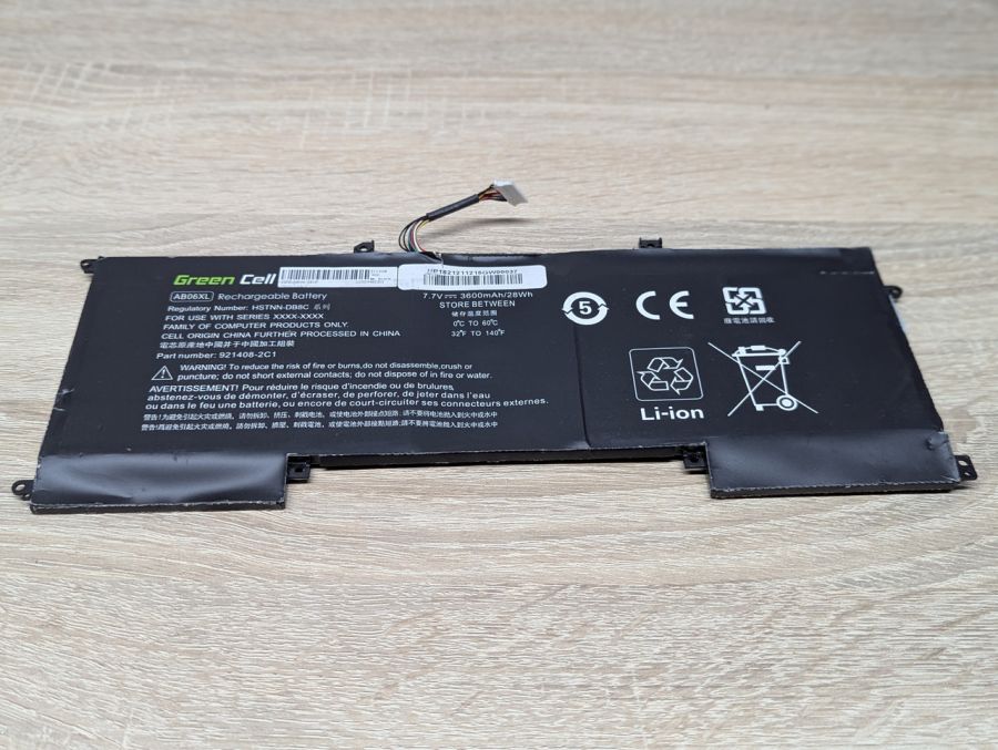 Б/В Акумуляторна батарея Green Cell HSTNN-DB8C,AB06XL