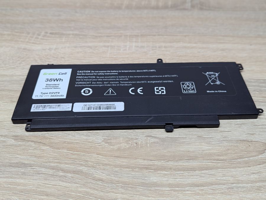 Б/В Акумуляторна батарея Green Cell D2VF9