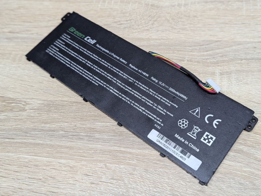 Б/В Акумуляторна батарея Green Cell AC14B3K