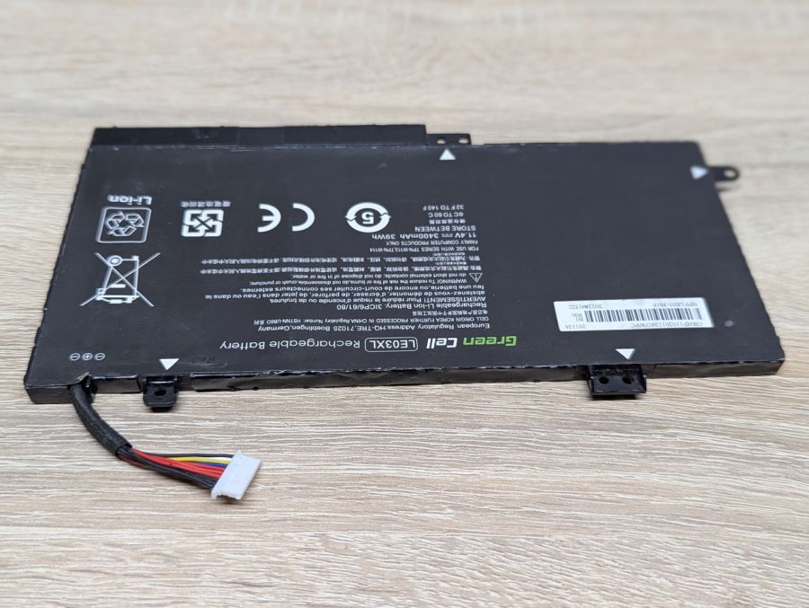 Б/В Акумуляторна батарея Green Cell LE03XL