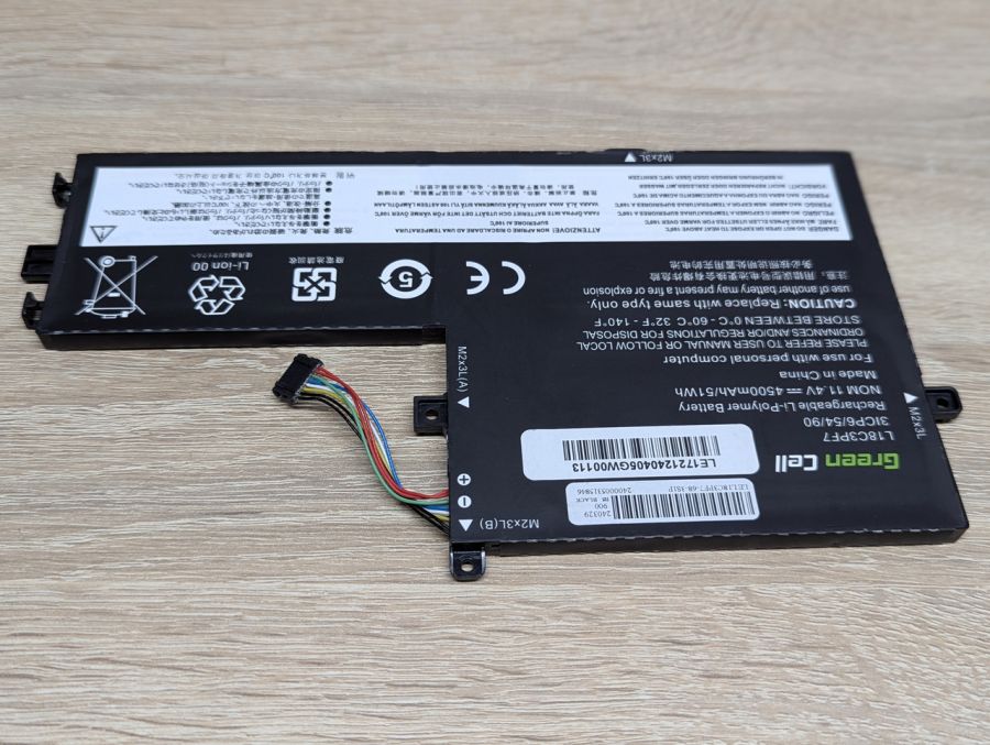 Б/В Акумуляторна батарея Green Cell L18C3PF7