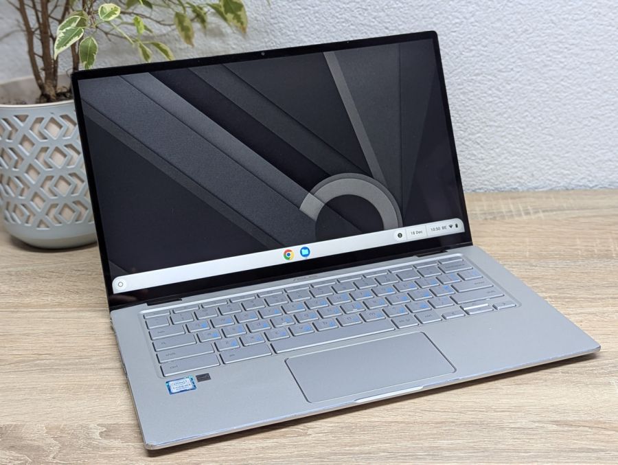 Ноутбук Б/В ASUS Chromebook Flip C434T, Intel Core m3-8100Y, DDR3 8 GB, SSD 64GB, 14" Full HD Сенсор