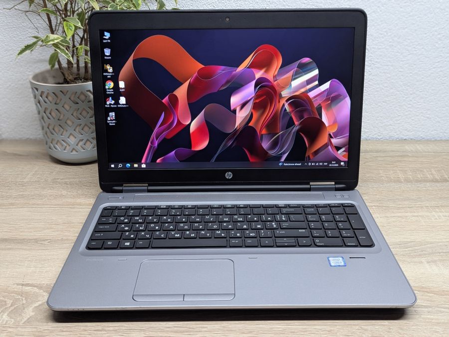 Уцінка! Ноутбук Б/В HP ProBook 650 G3, Intel Core i5-7200U, DDR4 8 GB, SSD 128GB, 15.6" Full HD
