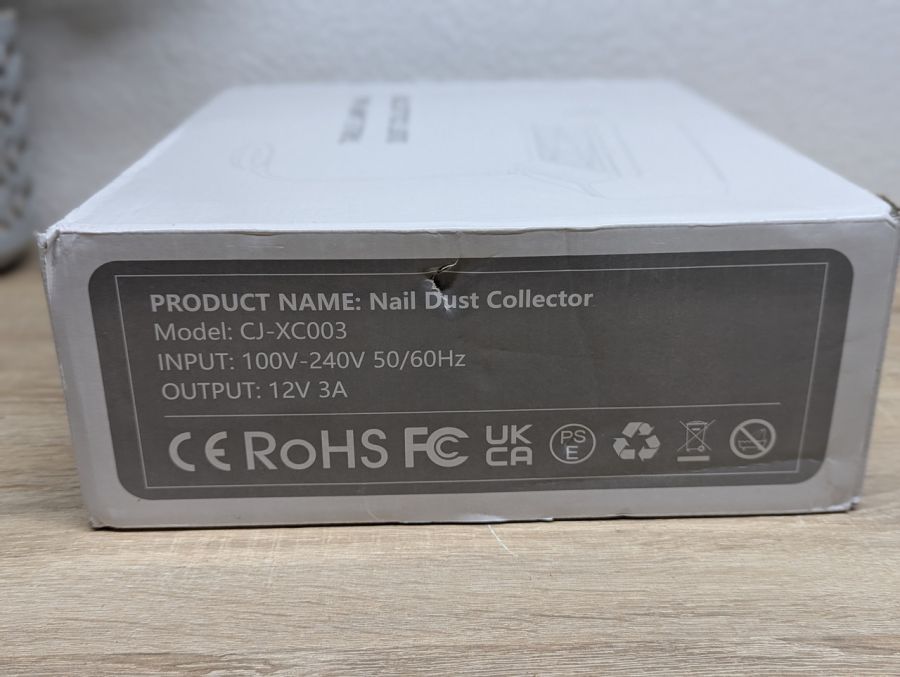 Новий Настільна лампа-пилозбірник для манікюру СJ-XC003 [ProductHub SKU XC003]