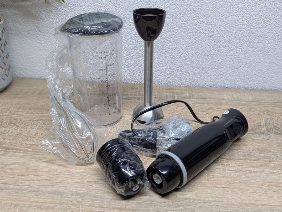 Новий Ручний блендер 3-в-1 Bonsenkitchen HB3202