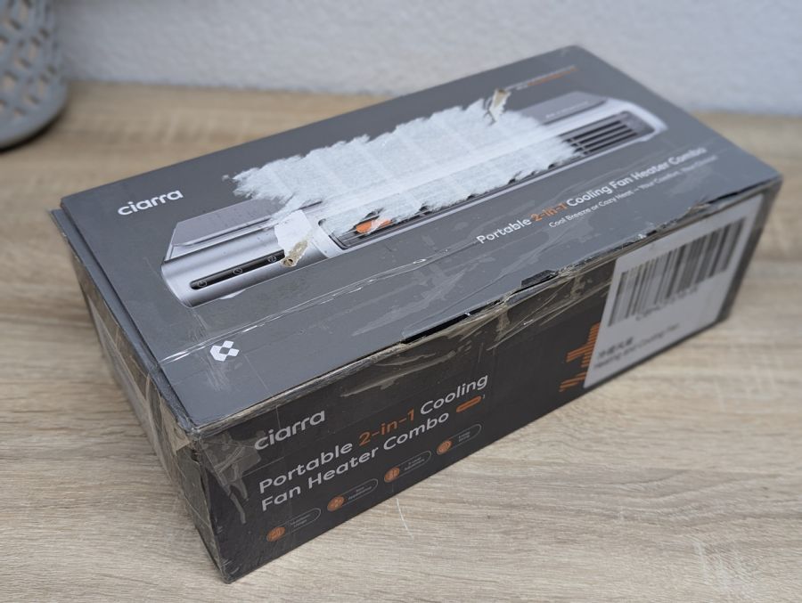 Новий Тепловентилятор Ciarra CBHCF516-W