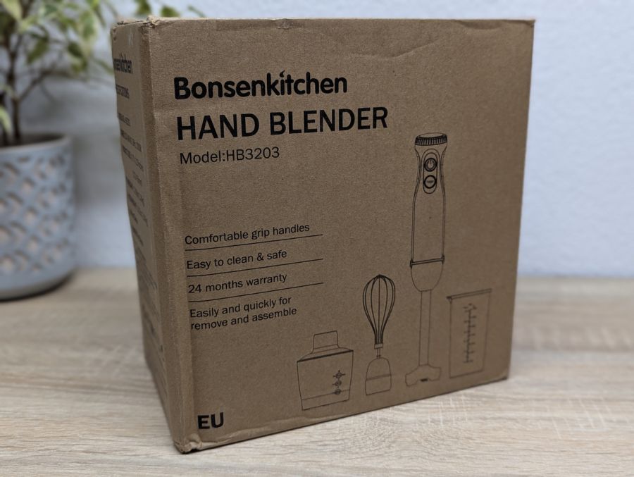 Новий Ручний блендер 4 in 1 Bonsenkitchen HB3203