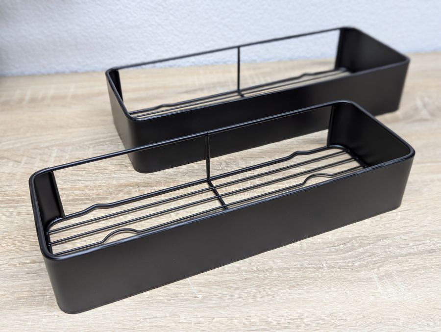 Новий 2 самоклеючі полиці для душу Kitsure Shower Caddy KI4027