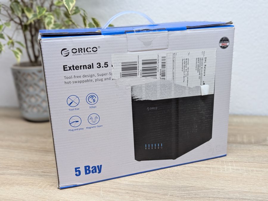 Новий Док-станція для жорстких дисків ORICO DS500C3