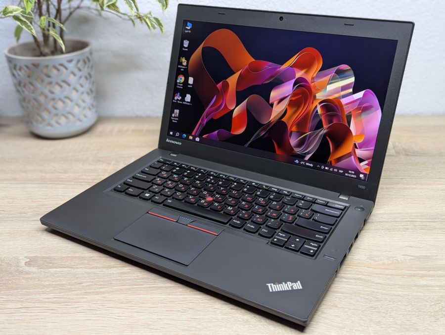 Ноутбук Б/В Lenovo ThinkPad T450, Intel Core i5-5300U, DDR3 8GB, SSD 128GB, 14" Full HD