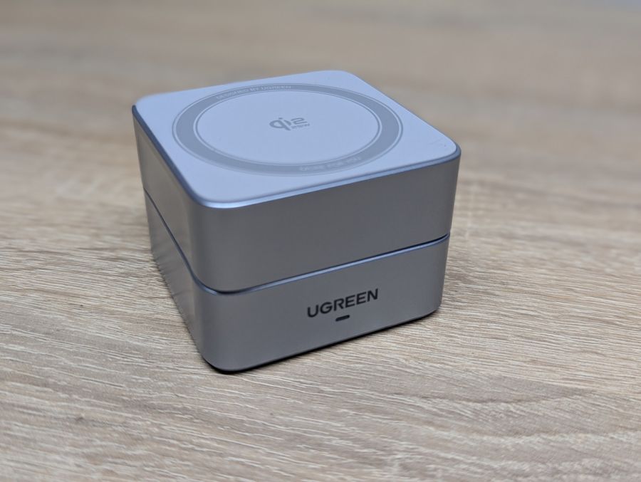 Новий Магнітний бездротовий зарядний пристрій UGREEN MagFlow W752 2в1