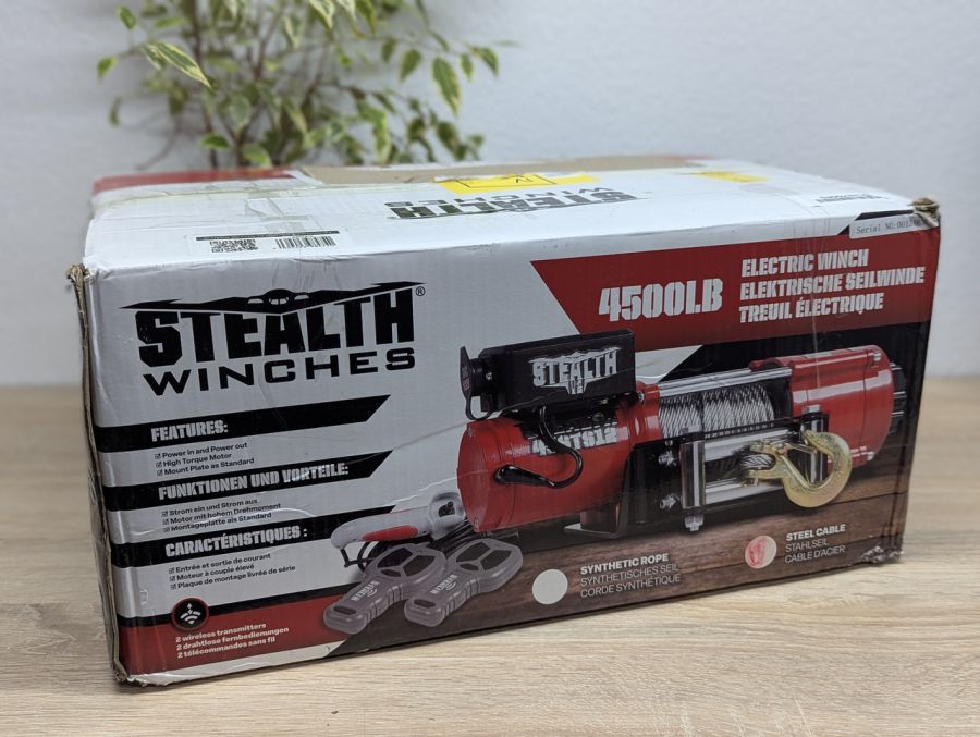 Новий Електрична лебідка Stealth Winches на 4500LB