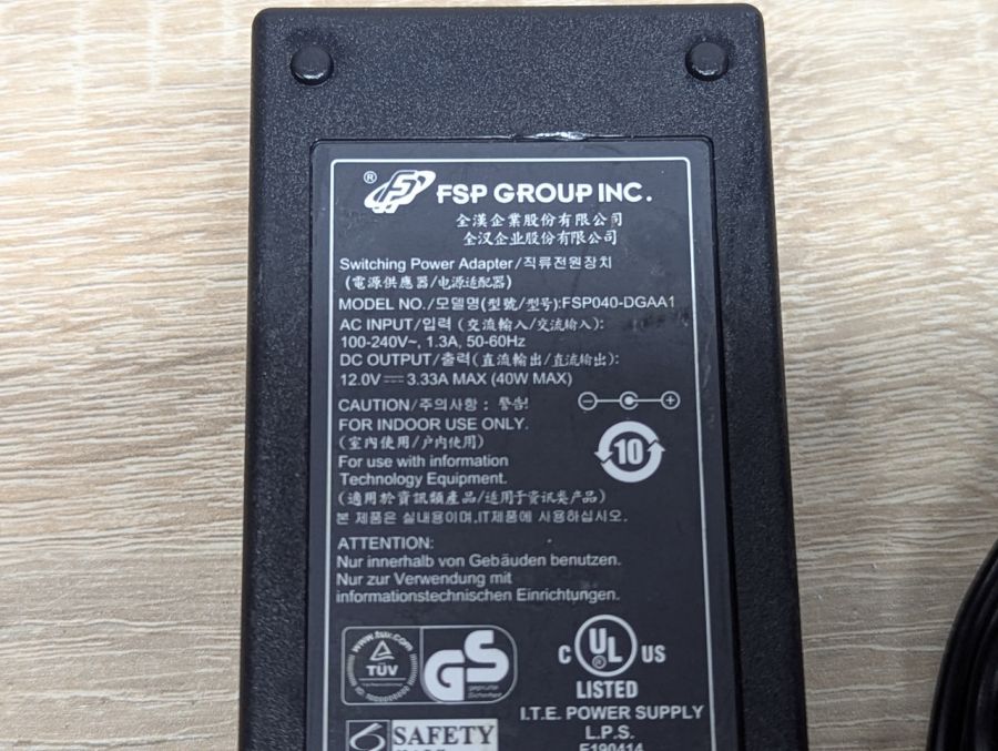 Б/В Адаптер живлення FSP Group FSP040-DGAA1\ 5.5/2.5 мм
