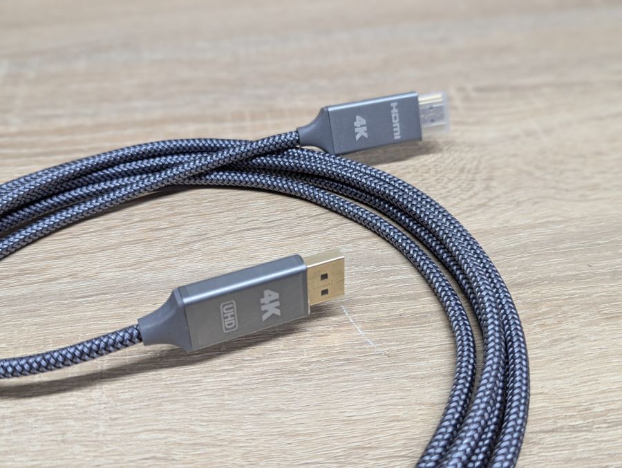 Новий Кабель DisplayPort-HDMI 4K