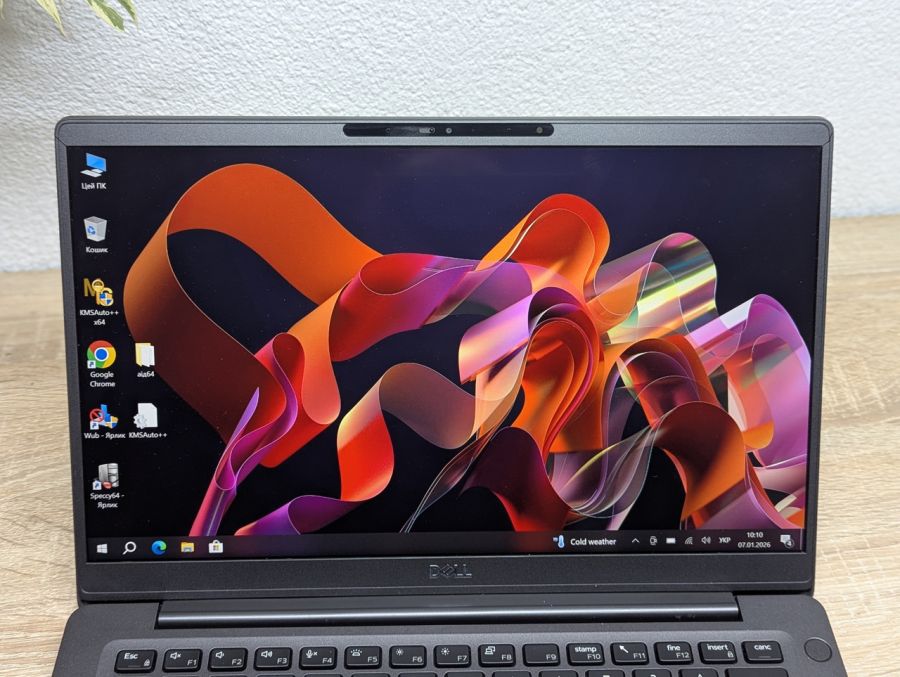 Уцінка! Ноутбук Б/В Dell Latitude 7400, Intel Core i5-8665U, DDR4 16 GB, SSD 512GB, Intel ГHD Graphics, 14" Full HD Сенсор
