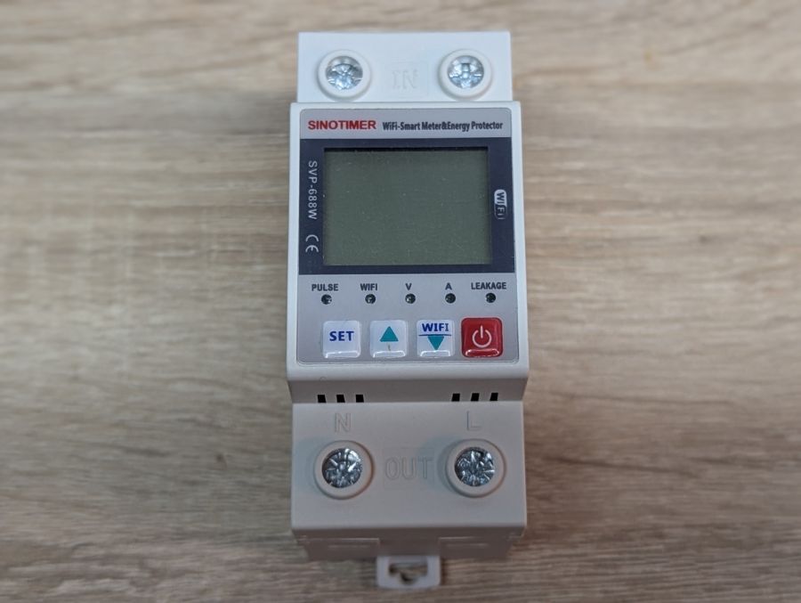 Новий Лічильник електроенергії WiFi з дистанційним керуванням Sinotimer SVP-688W