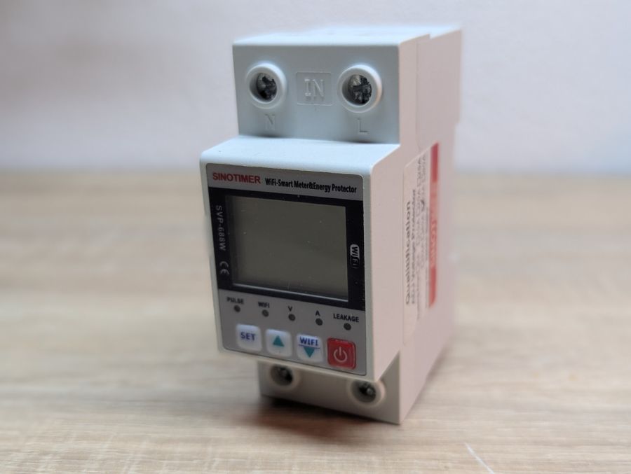Новий Лічильник електроенергії WiFi з дистанційним керуванням Sinotimer SVP-688W