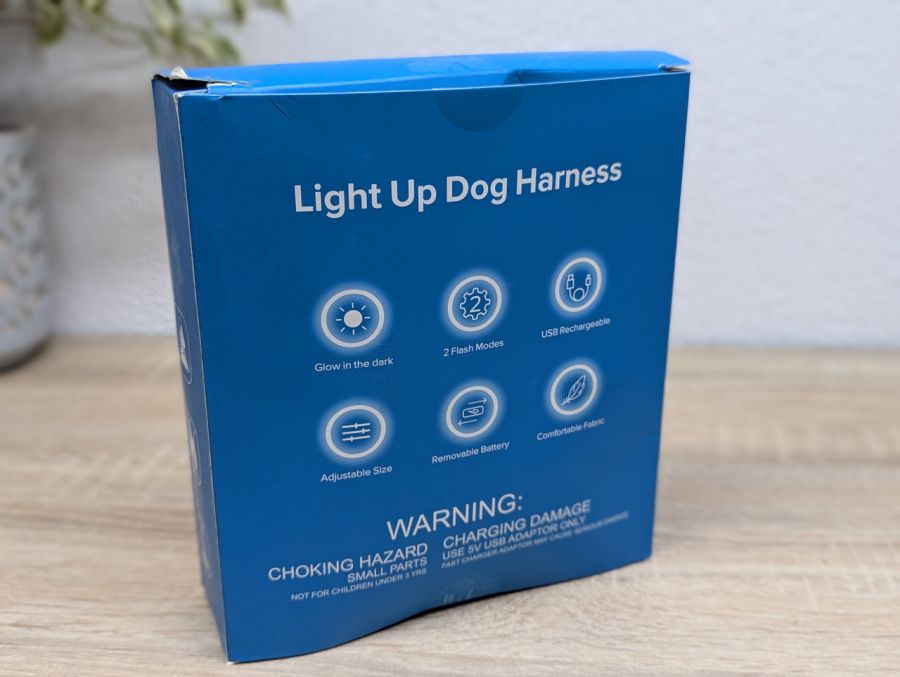 Новий Світлова шлейка для собак Kpuplol Light Up Dog Harness