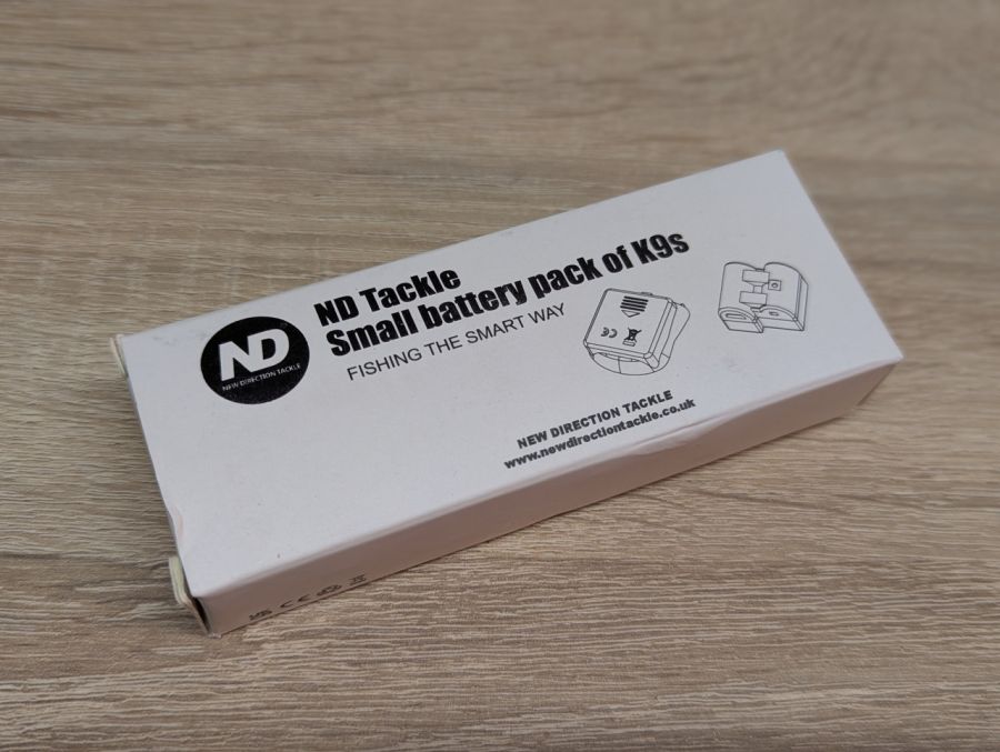 Новий Aкумуляторний блок для сигналізаторів клювання ND Tackle K9s