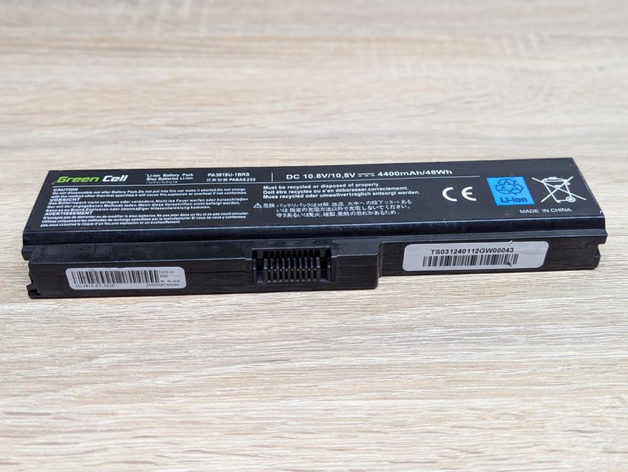 Б/В Акумуляторна батарея Green Cell PA3819U-1BRS