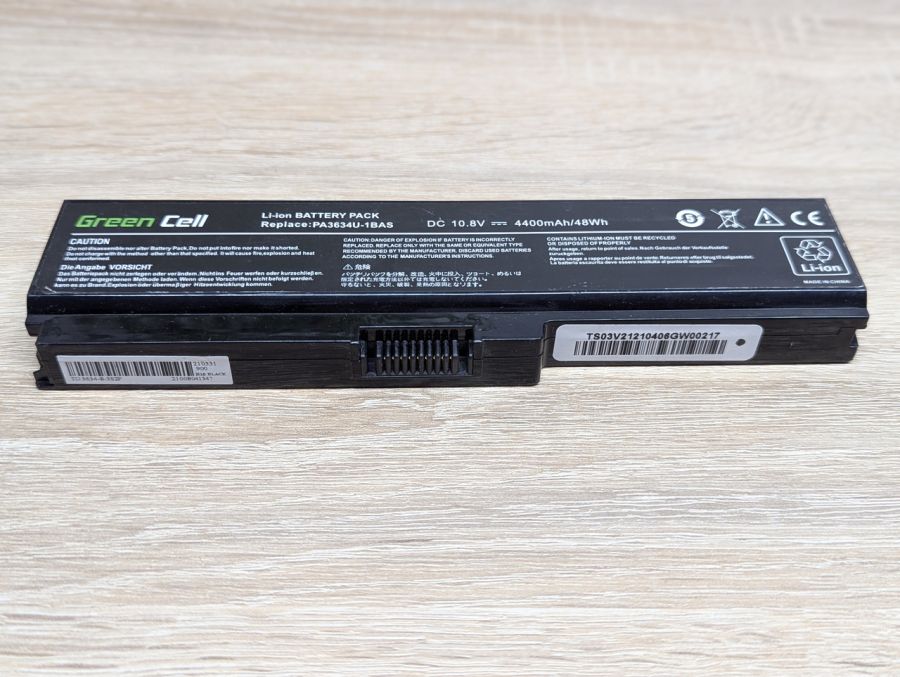 Б/В Акумуляторна батарея Green Cell PA3634U-1BAS
