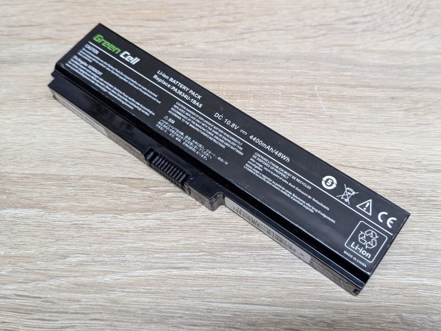 Б/В Акумуляторна батарея Green Cell PA3634U-1BAS