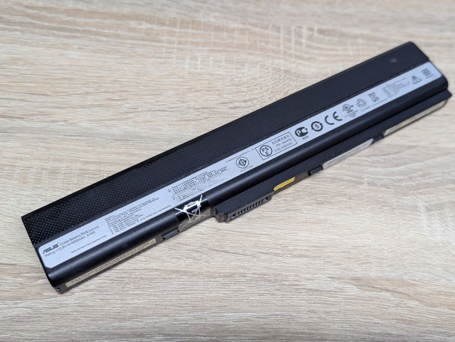 Б/В Оригінальна акумуляторна батарея Asus A32-K52 [ProductHub SKU A32-K52]