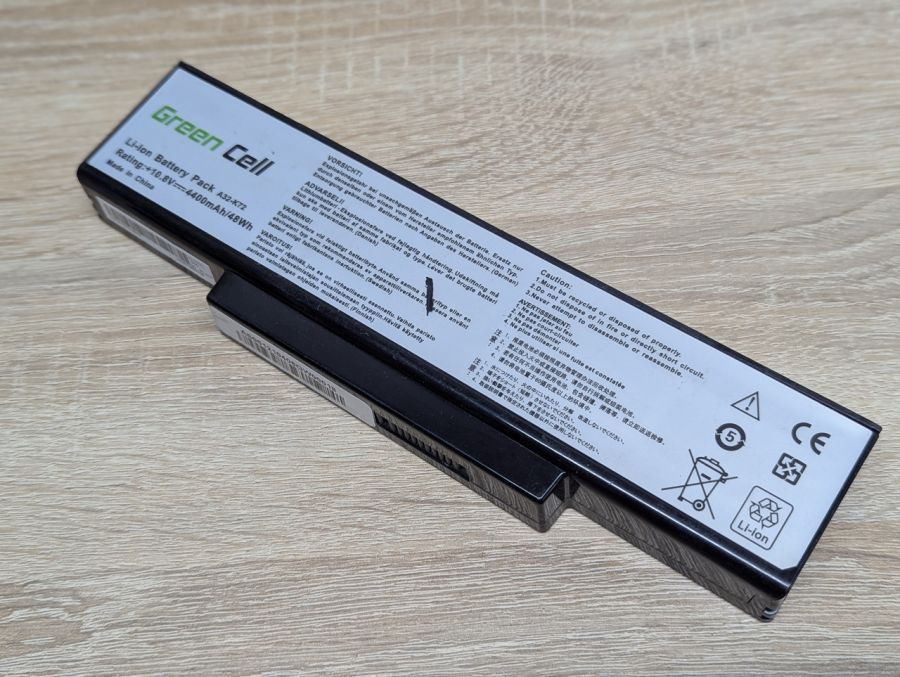 Б/В Акумуляторна батарея Green Cell A32-K72