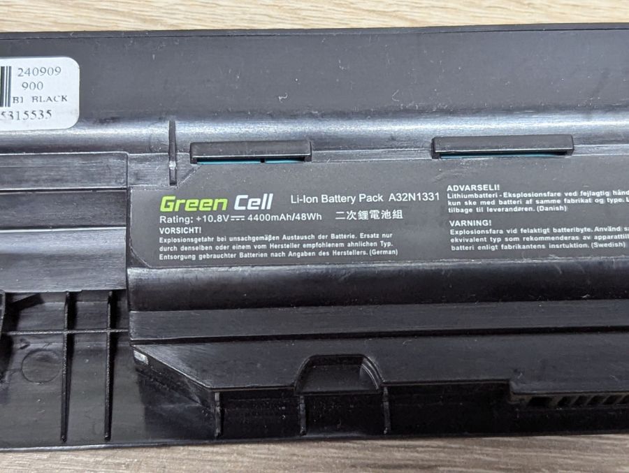 Б/В Акумуляторна батарея Green Cell A32N1331