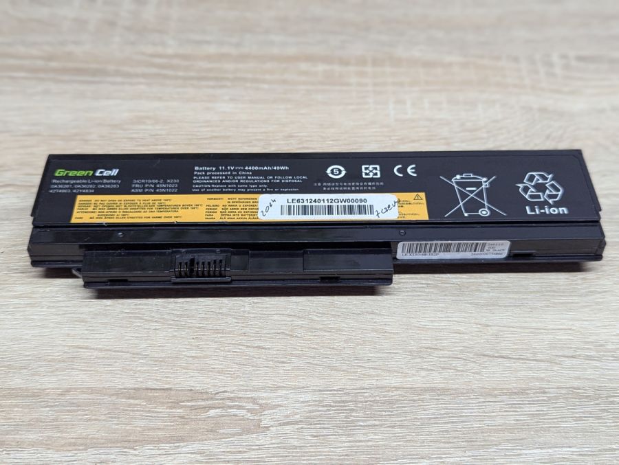 Б/В Акумуляторна батарея Green Cell 45N1023 (45N1022) [ProductHub SKU GC-N1023]