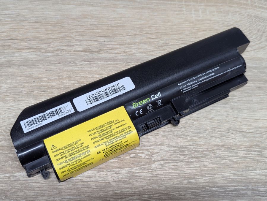 Б/В Акумуляторна батарея Green Cell 42T5262 (42T5264) R61I