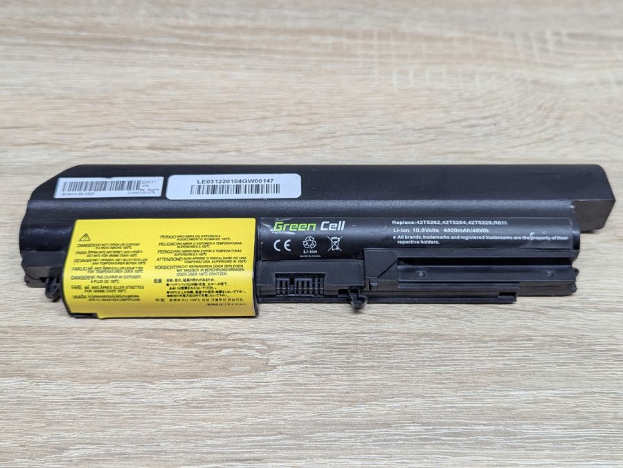 Б/В Акумуляторна батарея Green Cell 42T5262 (42T5264) R61I