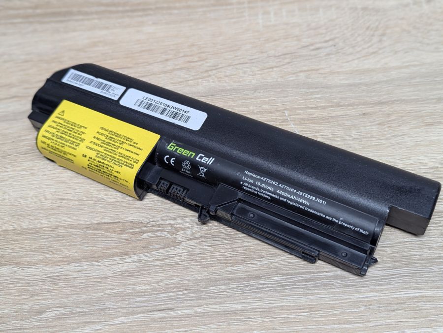 Б/В Акумуляторна батарея Green Cell 42T5262 (42T5264) R61I